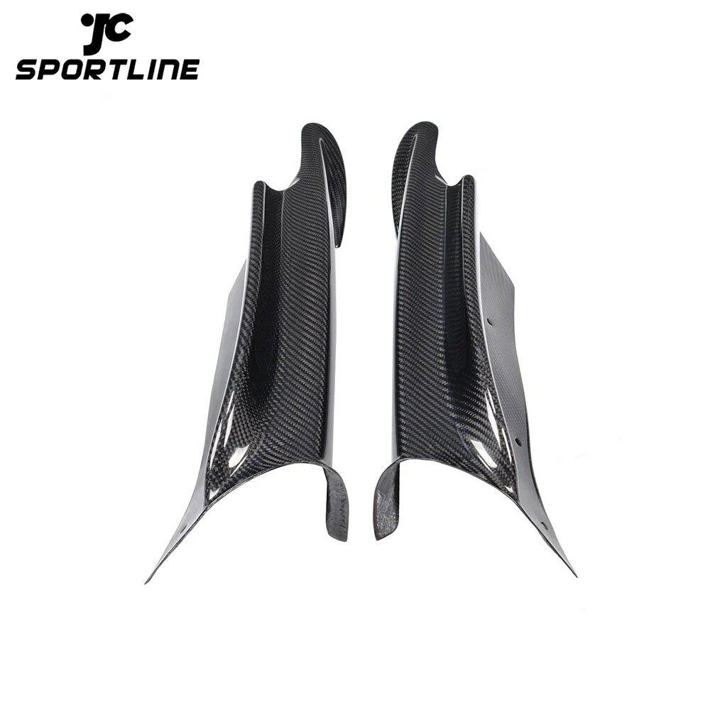JC-BME900531 05-08 Real Carbon E90 M TECH Splitter for BMW Real M TECH Bumper Car Front Splitter Apron 1