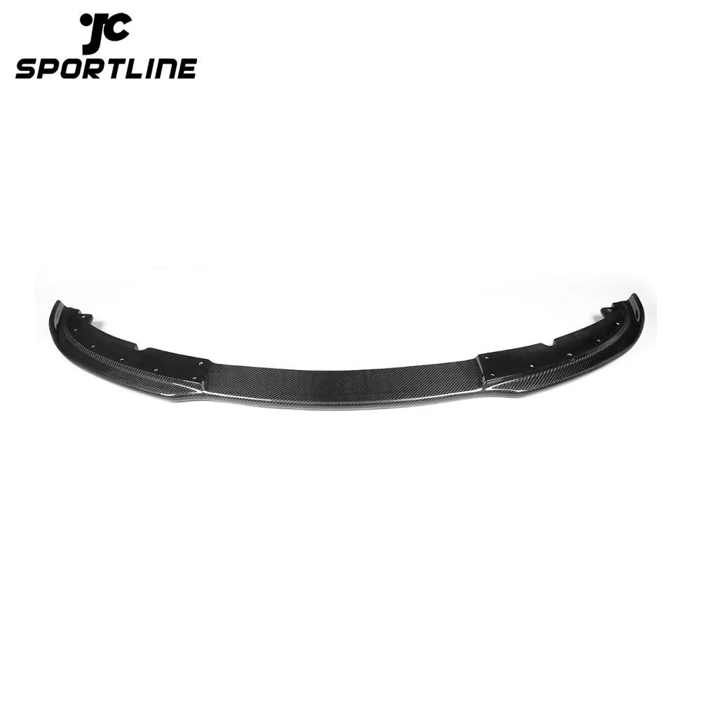 JC-BME920530 For BMW 3 Series E92 Standard Bumper 2008 - 2010 Carbon Fiber Car Front Bumper Lip Spoiler Splitters 1