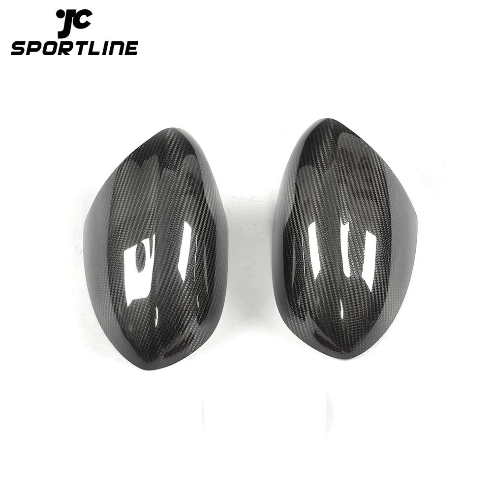 JC-BME920523 Add on Style Car Rear Review Mirror Cover Caps DRY Carbon Trims for BMW 3 Series E92 M3 Coupe 2008 - 2013 1