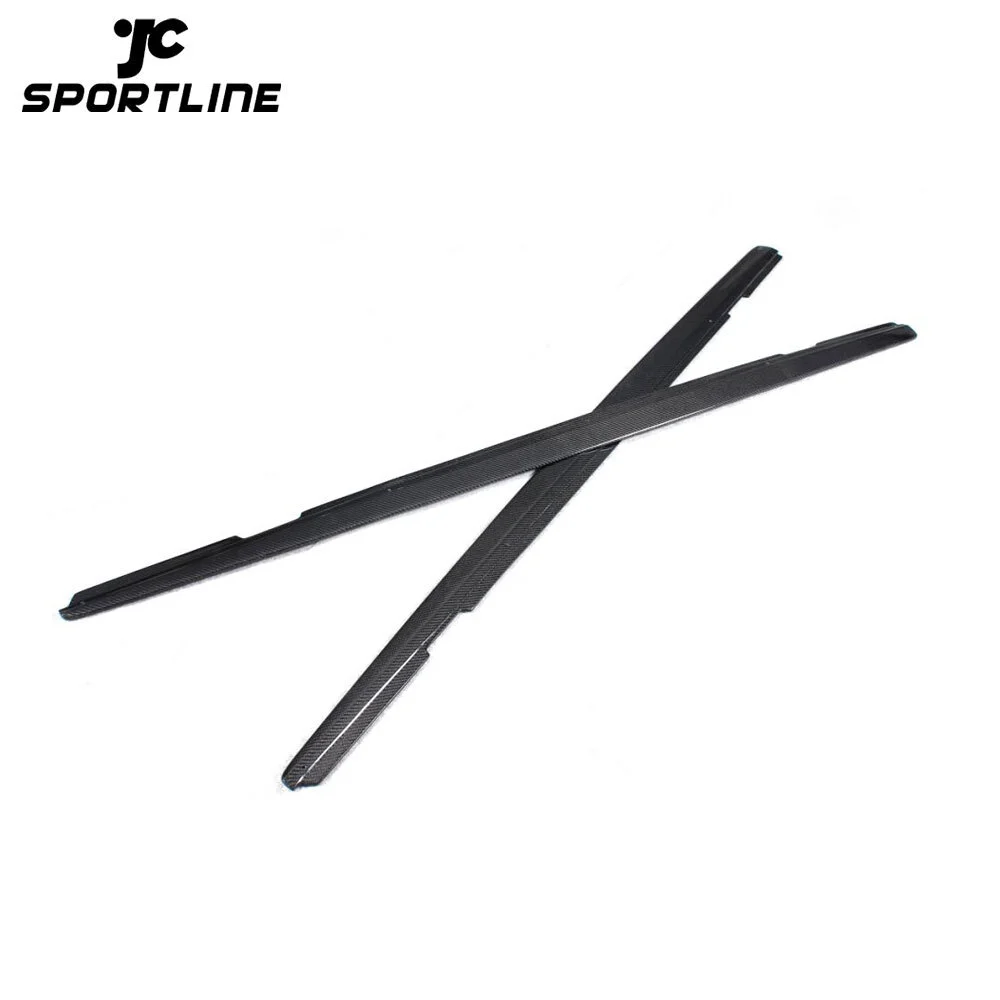 JC-L20150728 2 Series F22 Msport Carbon Fiber Side Skirts Extension for BMW F22 M235i 230i 228i 14-17 1