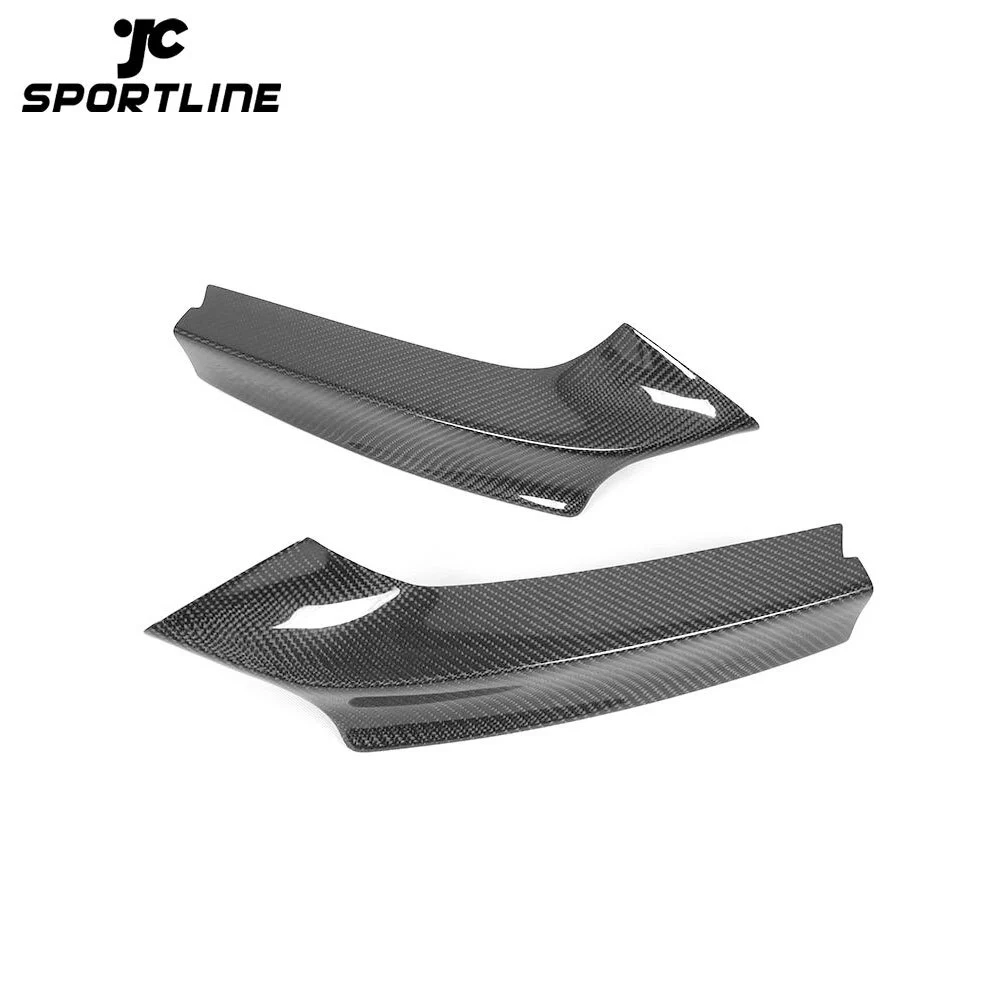 JC-XP609 Carbon Fiber for BMW 2 Series F23 F22 M Sport Front Bumper Lip Splitters Winglet M235i M240i Coupe Convertible 2013 - 2017 1