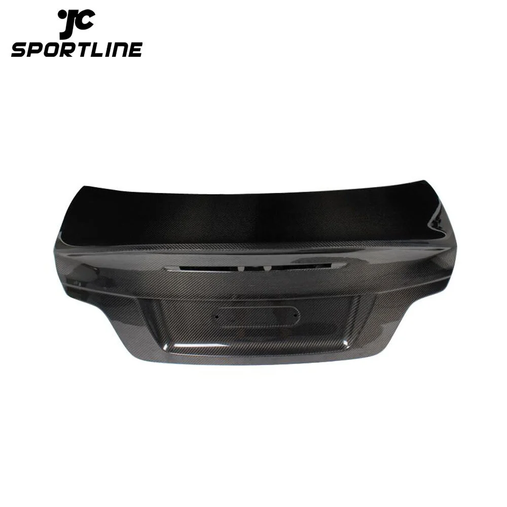 JC-BME820607 Carbon Fiber Rear Trunk Boot Cover Wings Lip for BMW 1 Series E82 M Coupe Only 2008 - 2013 Car-Styling 1