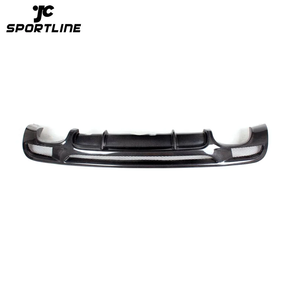 JC-BME820605-1 Carbon Fiber Rear Bumper Diffuser Lip For BMW E82 E88 M Sport 2 Door Only 2007-2013 Convertible Non Hatchback Car Accessories 1