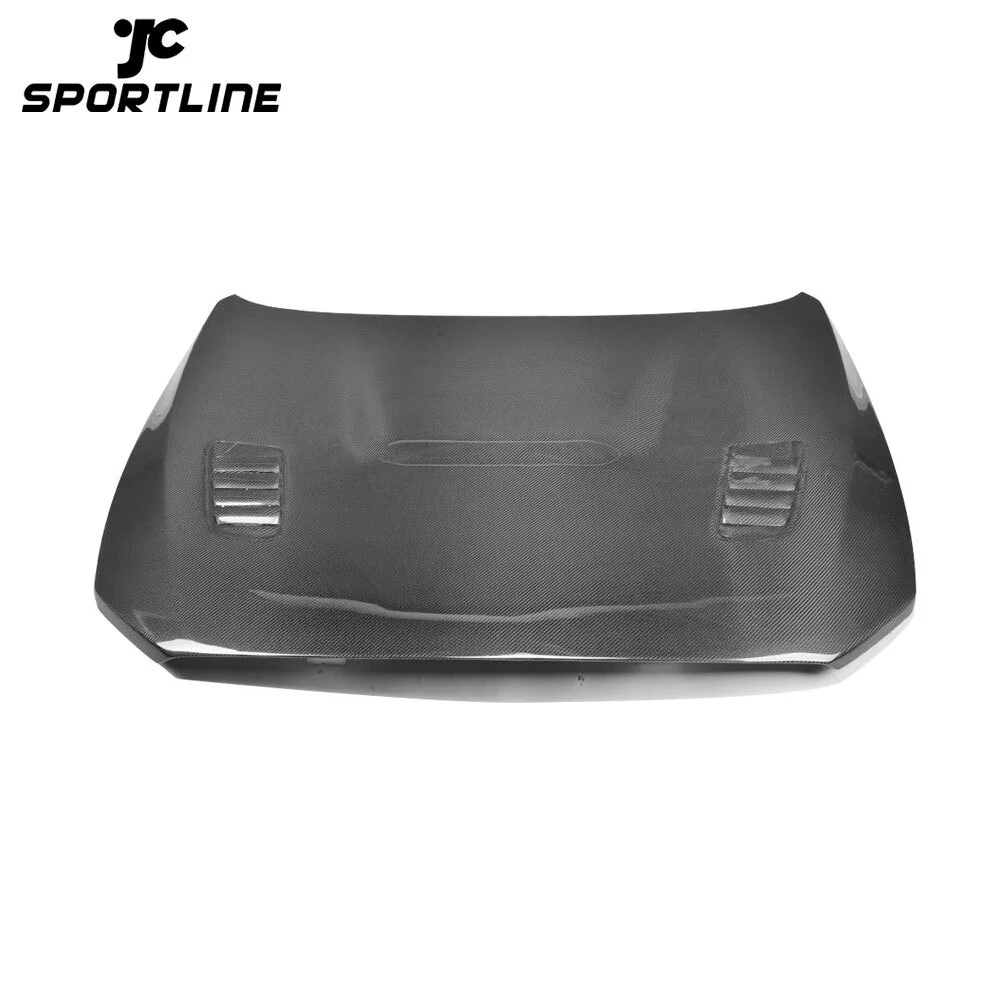JC-HD064-1 For BMW F20 2012 - 2015 Auto Front Engine Bonnets Hood Cover Double Side / Singel Side Carbon Fiber 1
