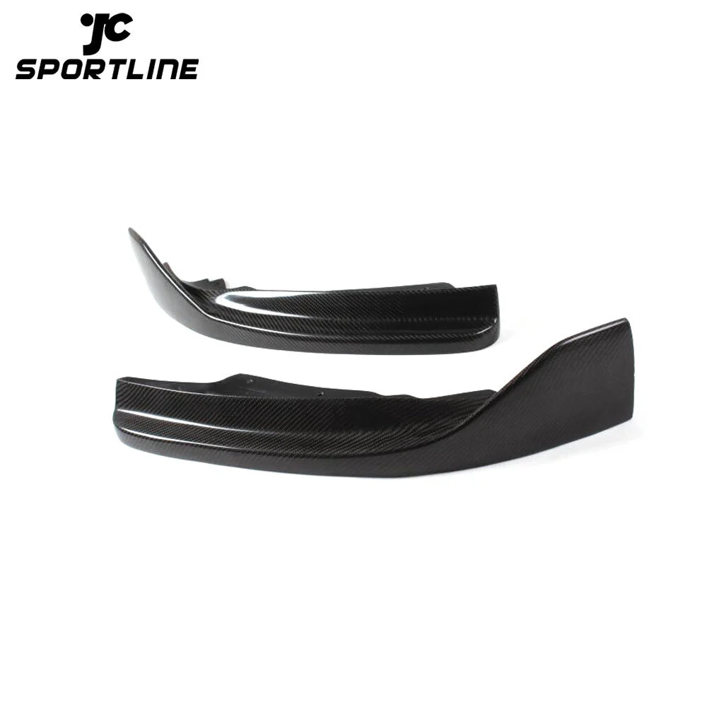 JC-0013 Front Bumper Lip Splitter Apron Winglets for BMW F20 116i 118i 1Series Coupe 2012 - 2015 Carbon Fiber Car-styling 1