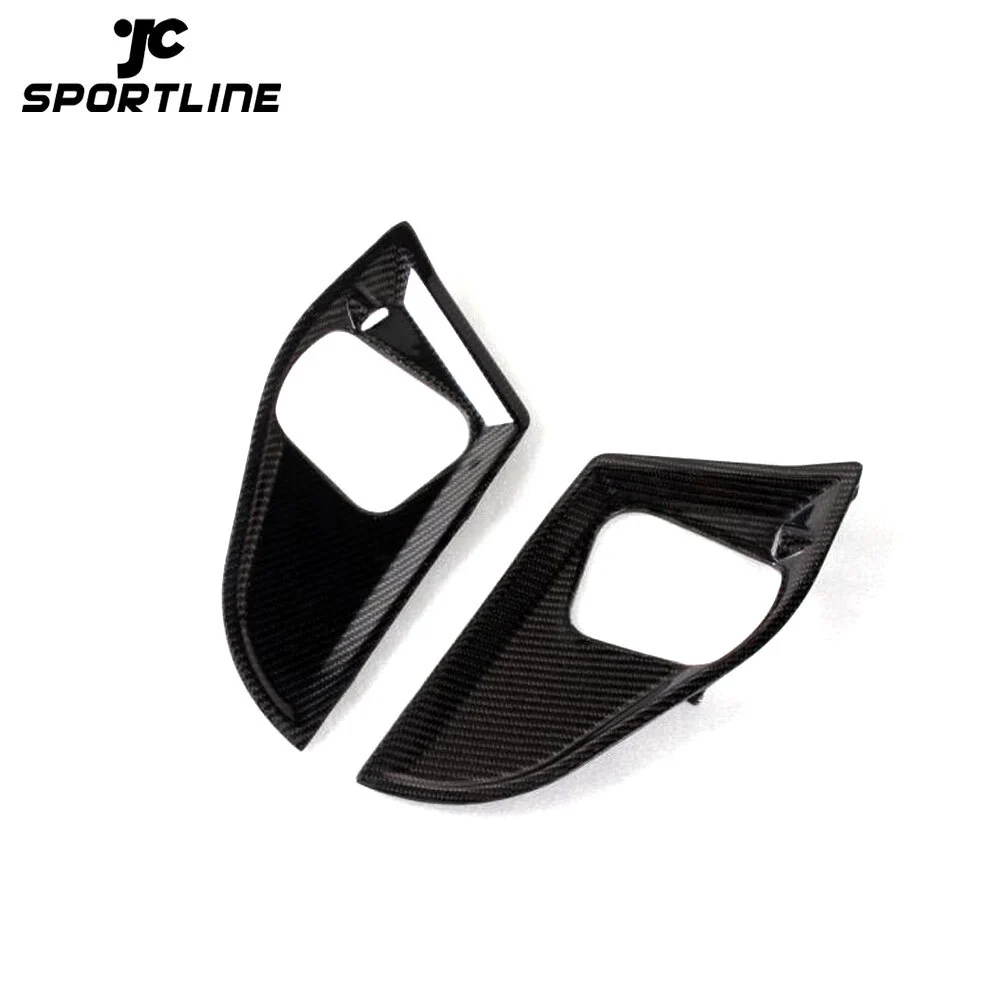 JC-BME600575 Carbon Fiber Full replacement Engine Hood Lock Cover for BMW 5 Series F10 528i 535i 550i 2011 - 2013 1