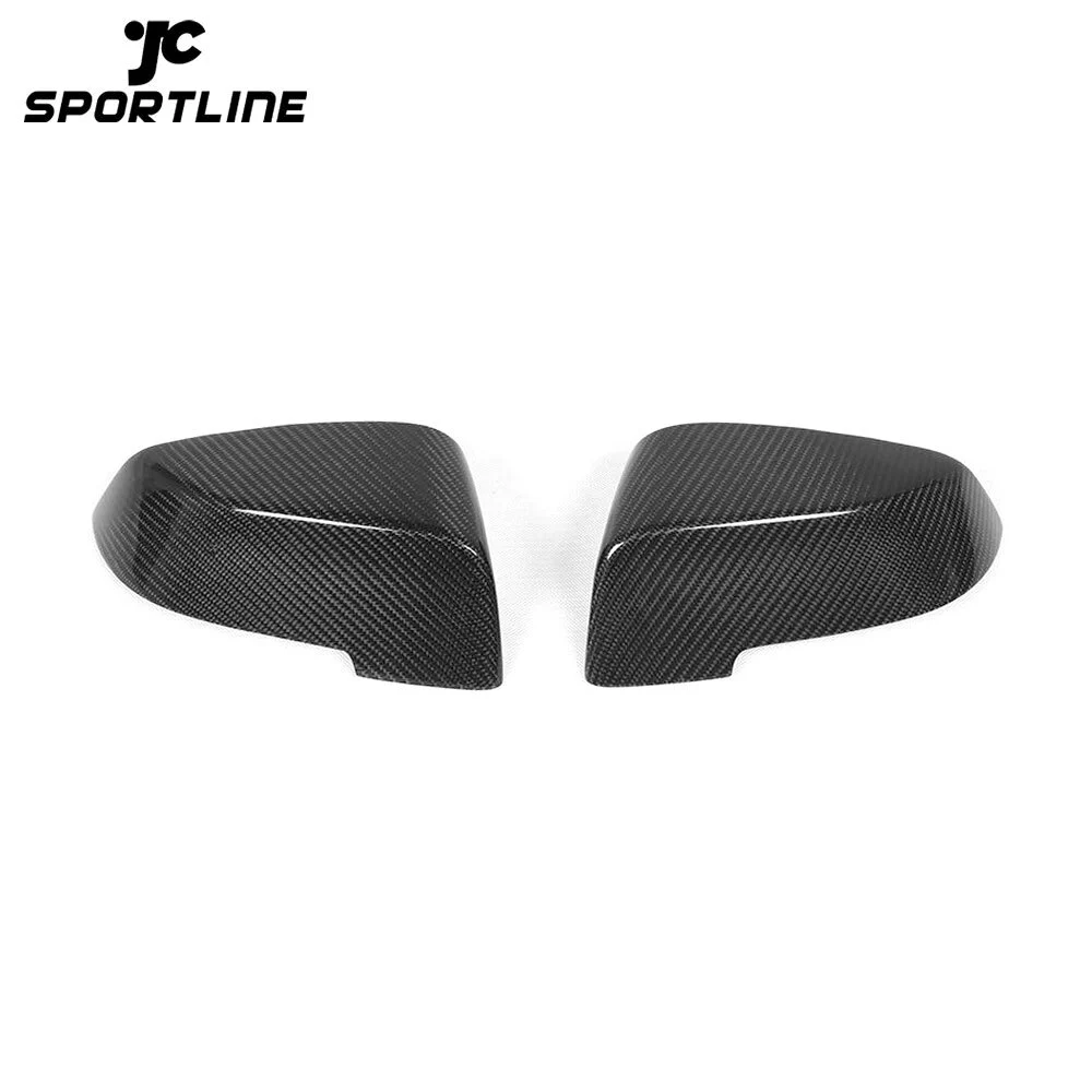 JC-XP615 Carbon Fiber Replacement Type Side Rearview Mirror Covers Caps For BMW F10 14-16 G30 2017 F12 F06 2014-2016 F01 F02 2013-2015 1