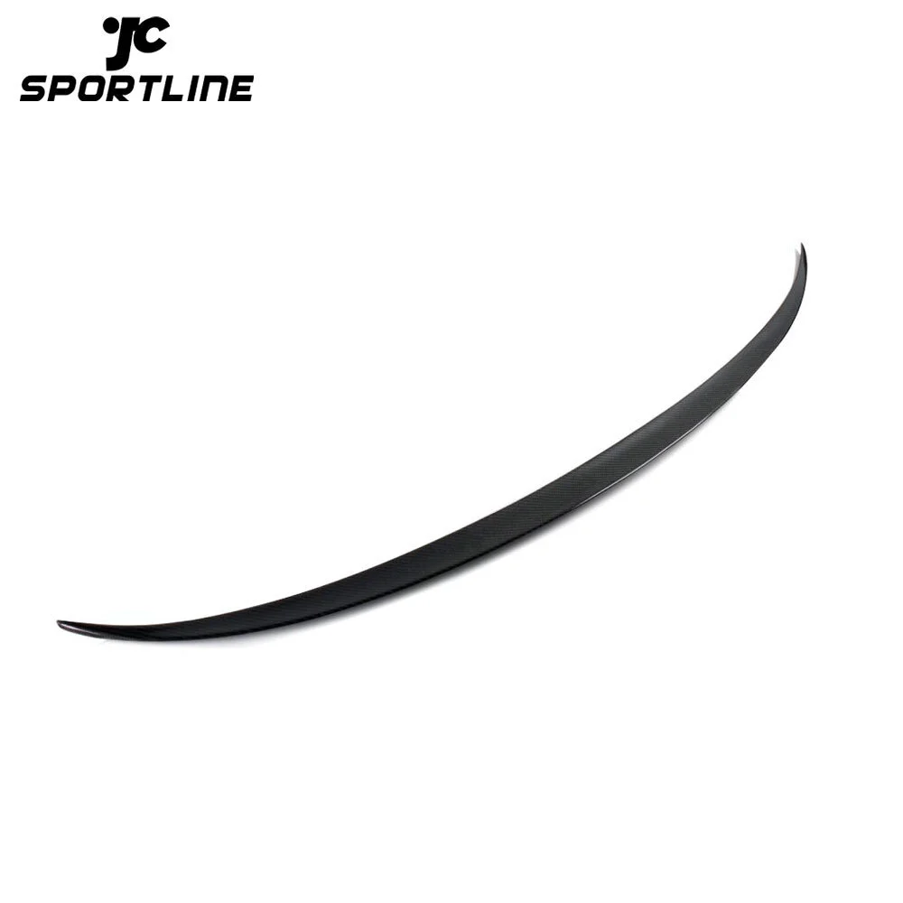 JC-BME600536 Car-styling Carbon Fiber Auto Rear Trunk Spoiler Lip Wing for BMW 528i F10 2010 - 2013 1