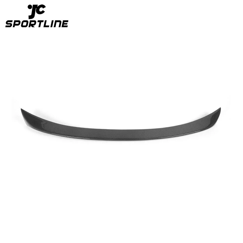 JC-BMEF1004 Car-Styling Carbon Fiber Auto Rear Racing Spoiler Wing Lip for BMW 5 Series F10 528 535 550 Sedan 2012 - 2014 1