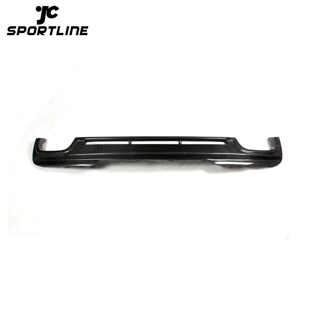 JC-BMEF1002 Car-Styling Carbon Fiber Rear Lip Diffuser Spoiler for BMW 525i 528i 5series F10 M Tech M sport Bumper Sedan 2011 - 2014 1