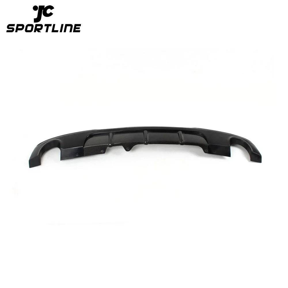 JC-AB053-1 Half Carbon Fiber Car Rear Bumper Diffuser Lip for BMW F10 M Sport Sedan 530i 535i 550i 2012 - 2016 1
