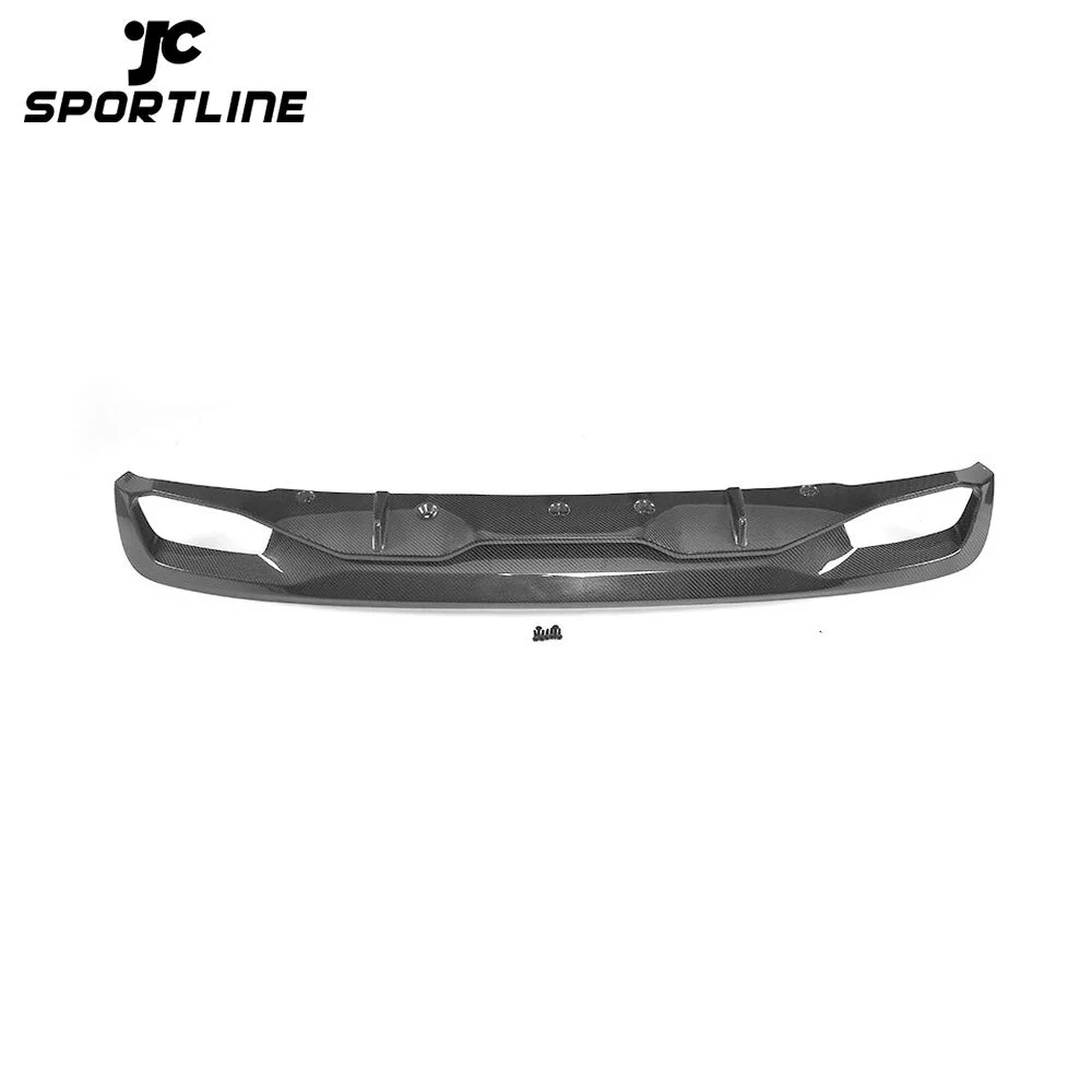 ML-XM252 Carbon Fiber Rear Diffuser Lip Spoiler Bumper Guard for BMW BMW 5 Series G30 Standard Sedan 4 Door 530i 540i 2017 2018 1