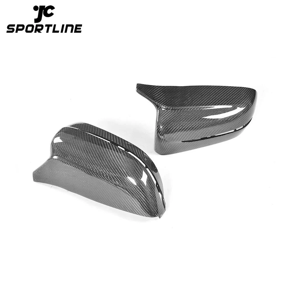 JC-BZ013-1 G30 G11 Rearview Mirror Cover Caps for BMW 5 Series G30 G31 7 Series G11 G12 4 Door 2018 2019 Side Mirror Cap Carbon Fiber 1