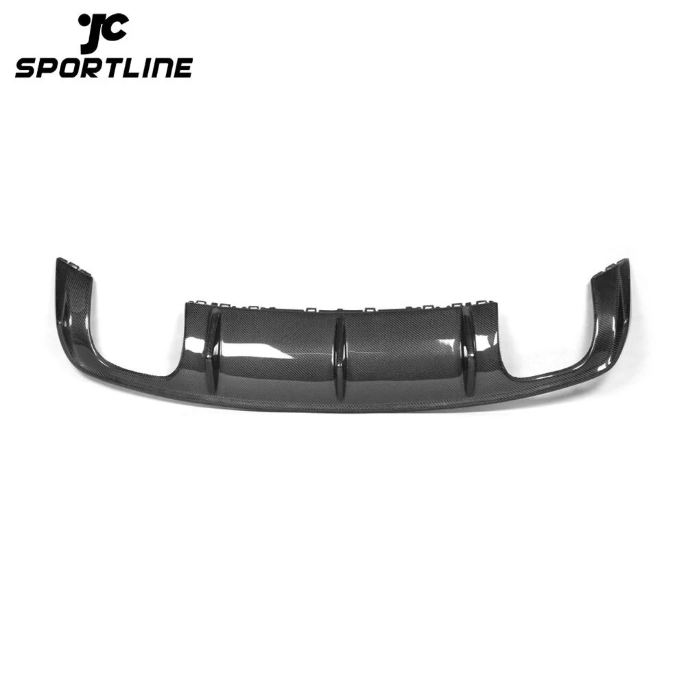 JC-XP889 Rear Bumper Guard Lip Diffuser Spoiler for Audi A3 Sline S3 Sedan 4-Door 2013 2014 2015 2016 Carbon Fiber 1