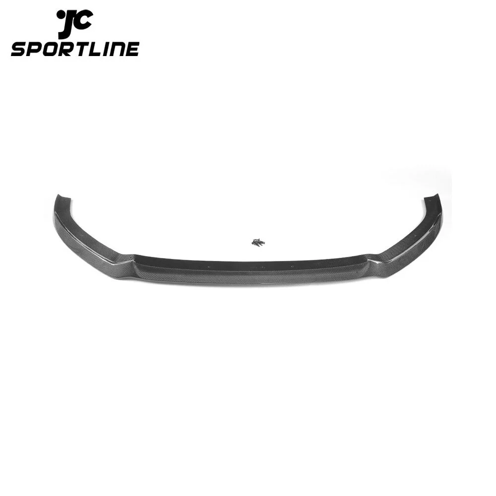 JC-HD207 Carbon Fiber Car Front Bumper Lip Splitters Spoiler Apron for Audi S3 A3 8V SLINE Sportback Hatchback 2017 2018 1