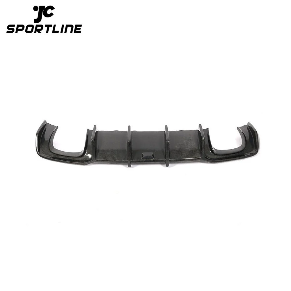 JC-HLY052 Facelift S3 Carbon Fiber Rear Valance Kit for Audi S3 8V A3 SLINE Sedan 17-18 1
