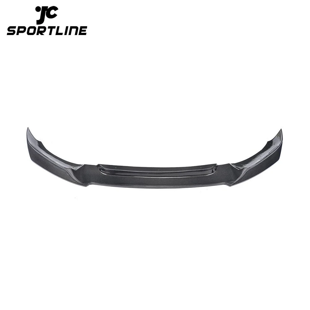 ML-XM140 Front Bumper Lip Splitters Spoiler for BMW F16 X6 xDrive Sport Utility Standard Bumper 2014 - 2018 Carbon Fiber 1