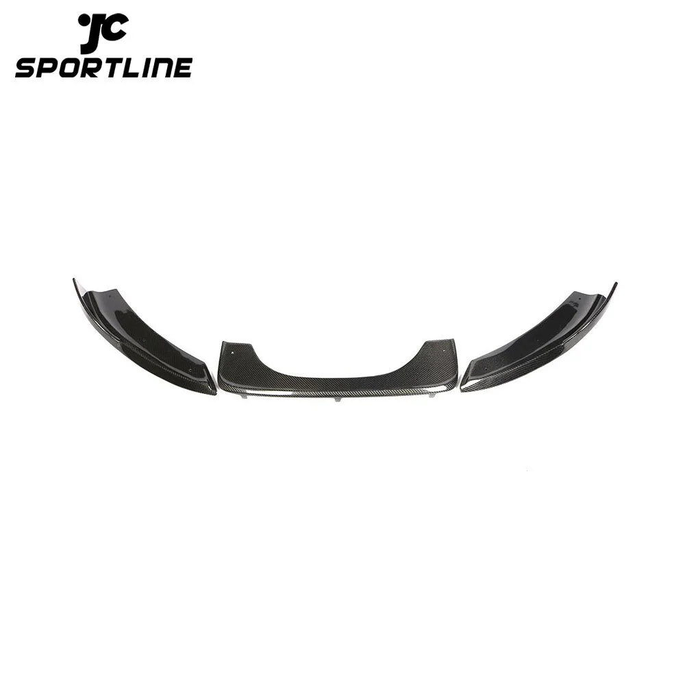 JC-HLY006 Car Rear Bumper Diffuser Lip Guard Spoiler for BMW F85 X5M F86 X6M M Sport SUV 4 Door 2014 - 2018 Carbon Fiber 1