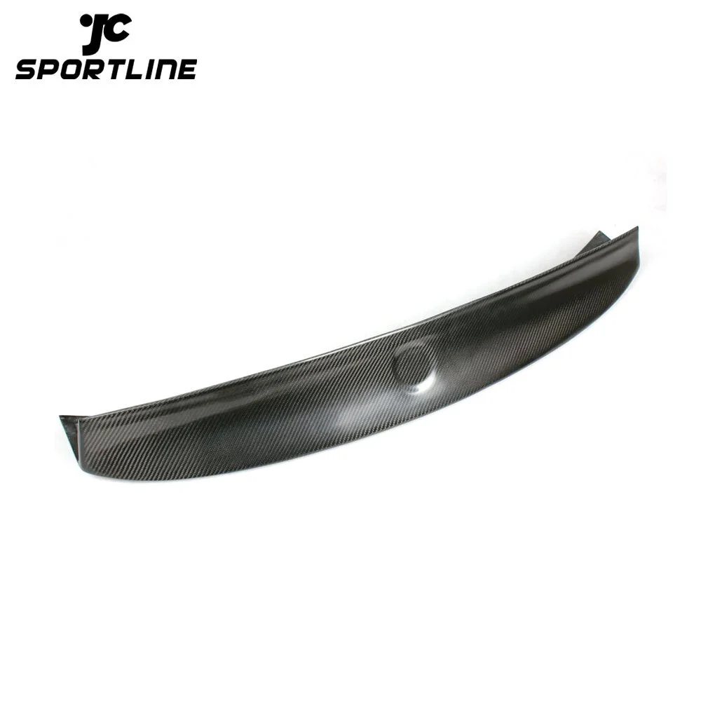 JC-BME460258 Car-Styling Carbon Fiber Rear Trunk Spoiler Lip Wing for BMW E46 M3 1999 - 2006 1