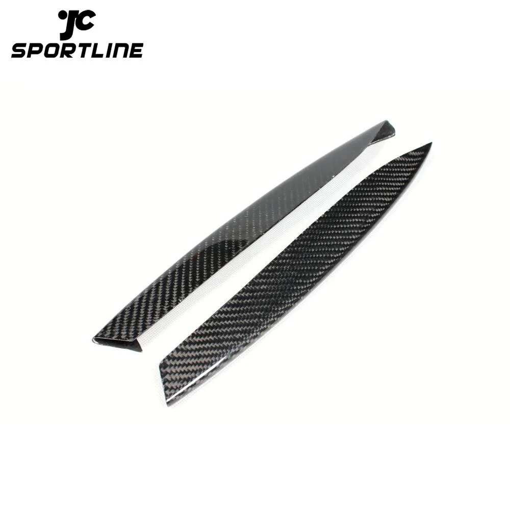 JC-BME600526 Carbon Fiber Fog Lamp Mask Trim for BMW 5 Series GT Molding Trims 2010 - 2012 1