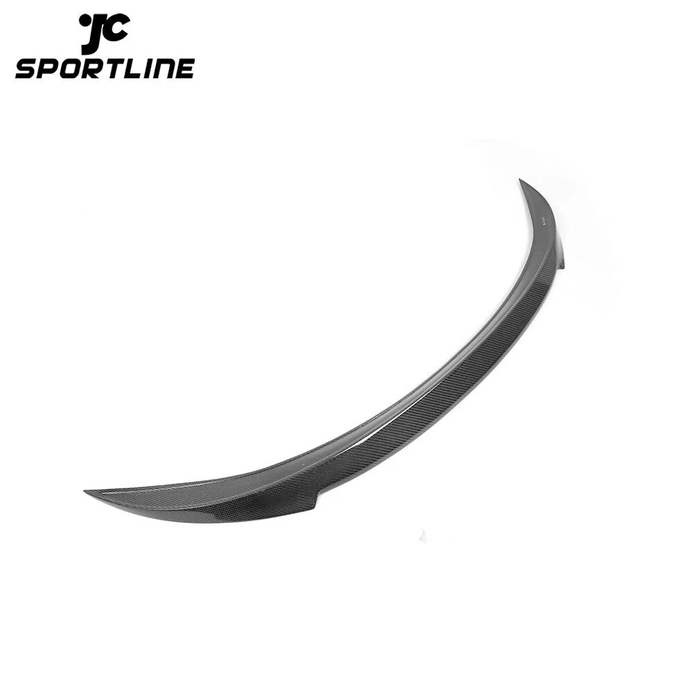 JC-BMW601 Carbon Fiber Auto Rear Trunk Wing Spoiler Lip Car-Styling for BMW 6 Series F06 F12 4-Door 2014UP Not for Convertible 1