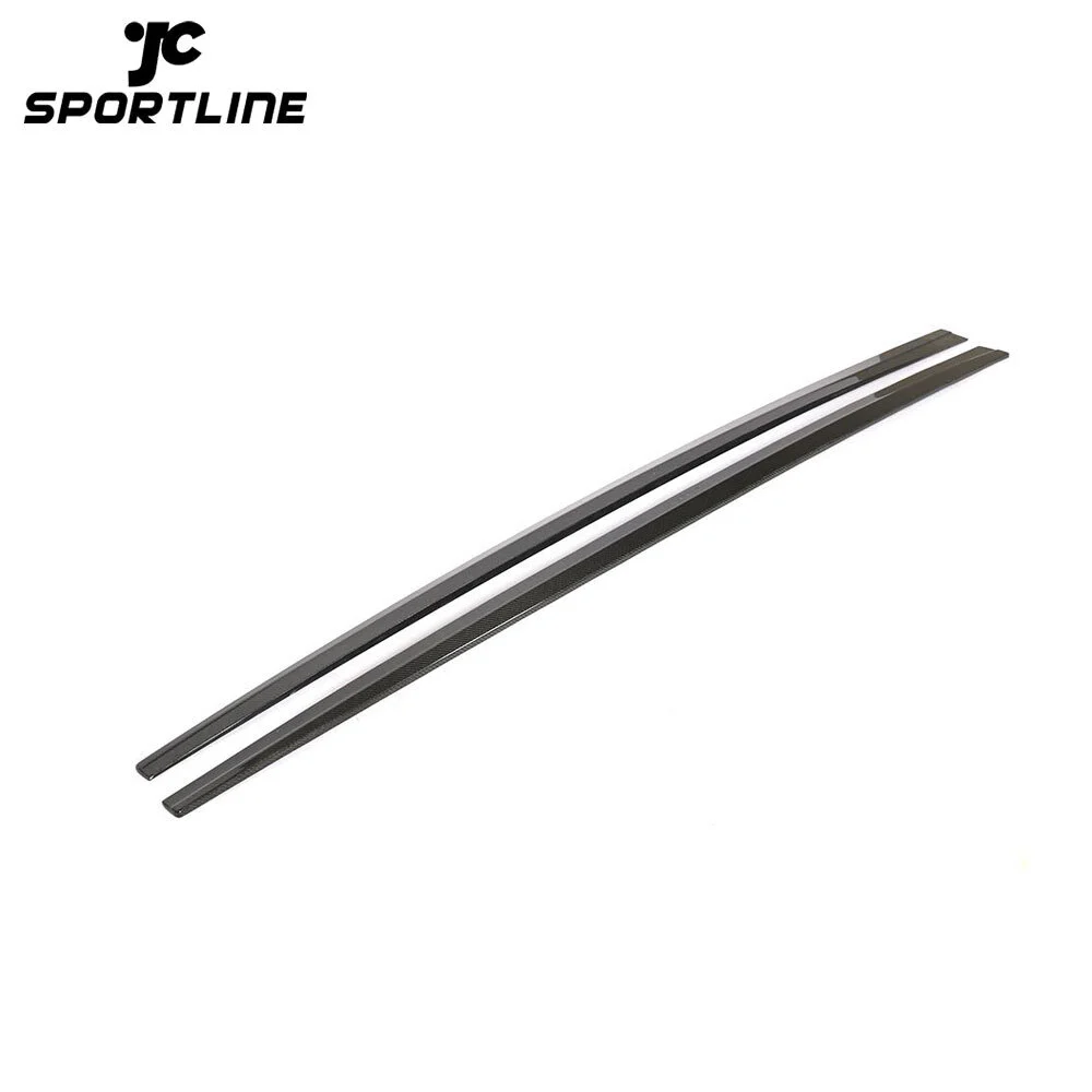 ML-HZJ022 Carbon Fiber Side Skirts Extensions Lip Spoiler For BMW 6 Series F06 M Sport 4 Door 2013 2014 2015 2016 2017 1