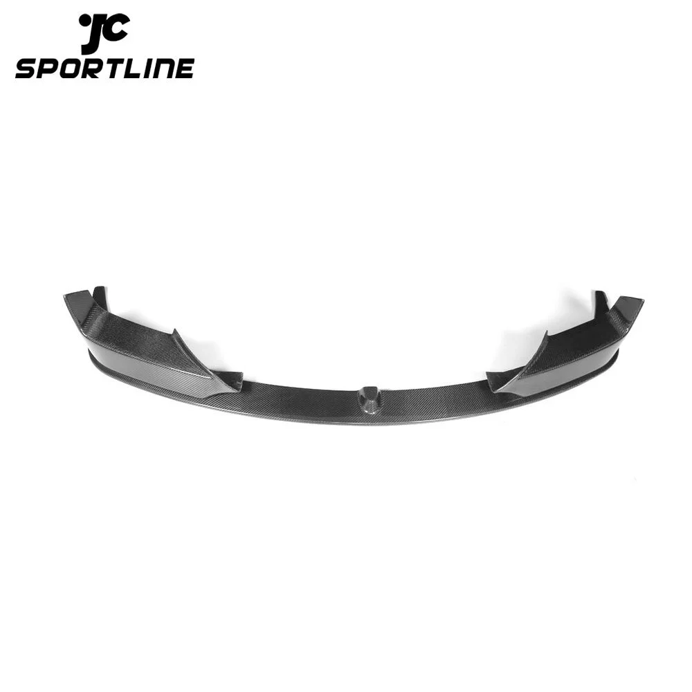 JC-HD004 Front Bumper Lip Spoiler Splitters for BMW F06 F12 F13 M tech M Sport 2012 - 2016 Carbon Fiber Black Bumper Guard 1