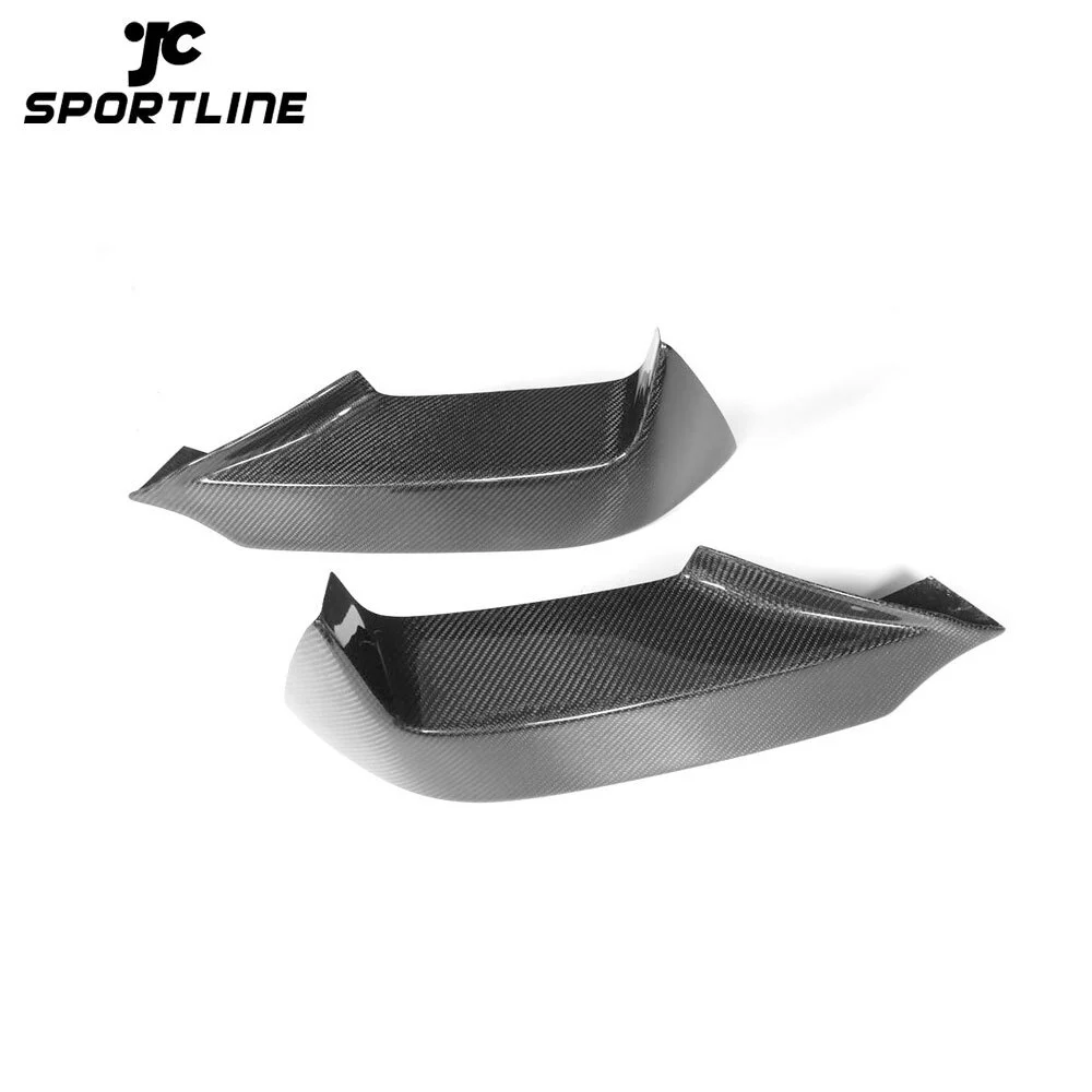 JC-HD003 Carbon Fiber Car Front Bumper Lip Splitters Flaps Cupwings for BMW 6 Series F06 F12 F13 M tech M sport 2012 - 2016 Spoiler 1