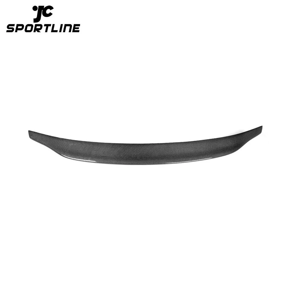 JC-20141212-1 Rear Spoiler Boot Lip Wing for Audi A5 Quatto Sportback 4-Door 2009 - 2016 Trunk Spoiler Carbon Fiber 1