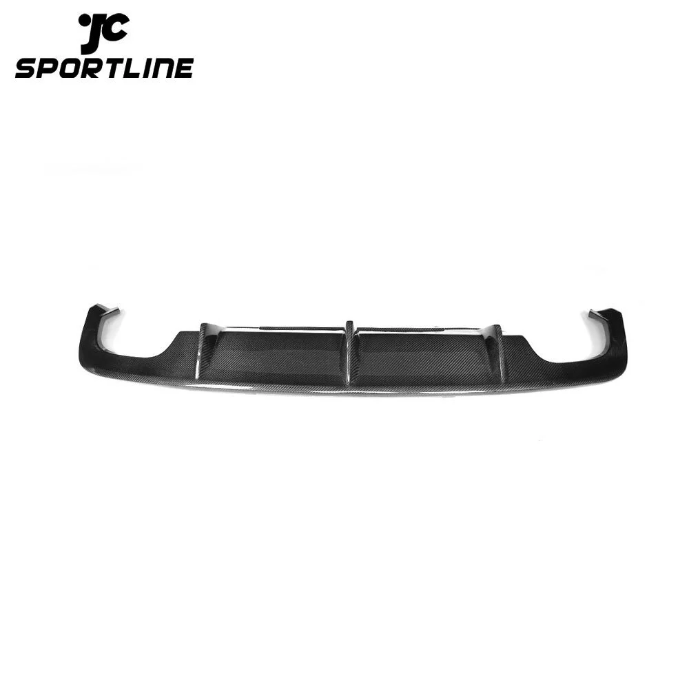 JC-HD006 Carbon Fiber Car Rear Diffuser Lip Spoiler Bumper Guard for Audi A5 Sline S5 4 Door 2 Door Sedan Coupe Convertible 2012 - 2016 1