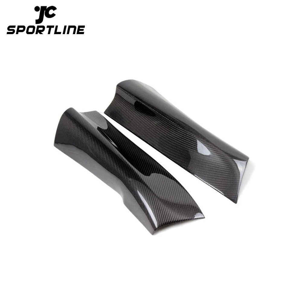 JC-20131018 Car Carbon Fiber Rear Bumper Splitters Auto Flaps Cupwing Winglets Aprons for Audi A4 B9 Standard Sedan 2013 - 2016 1