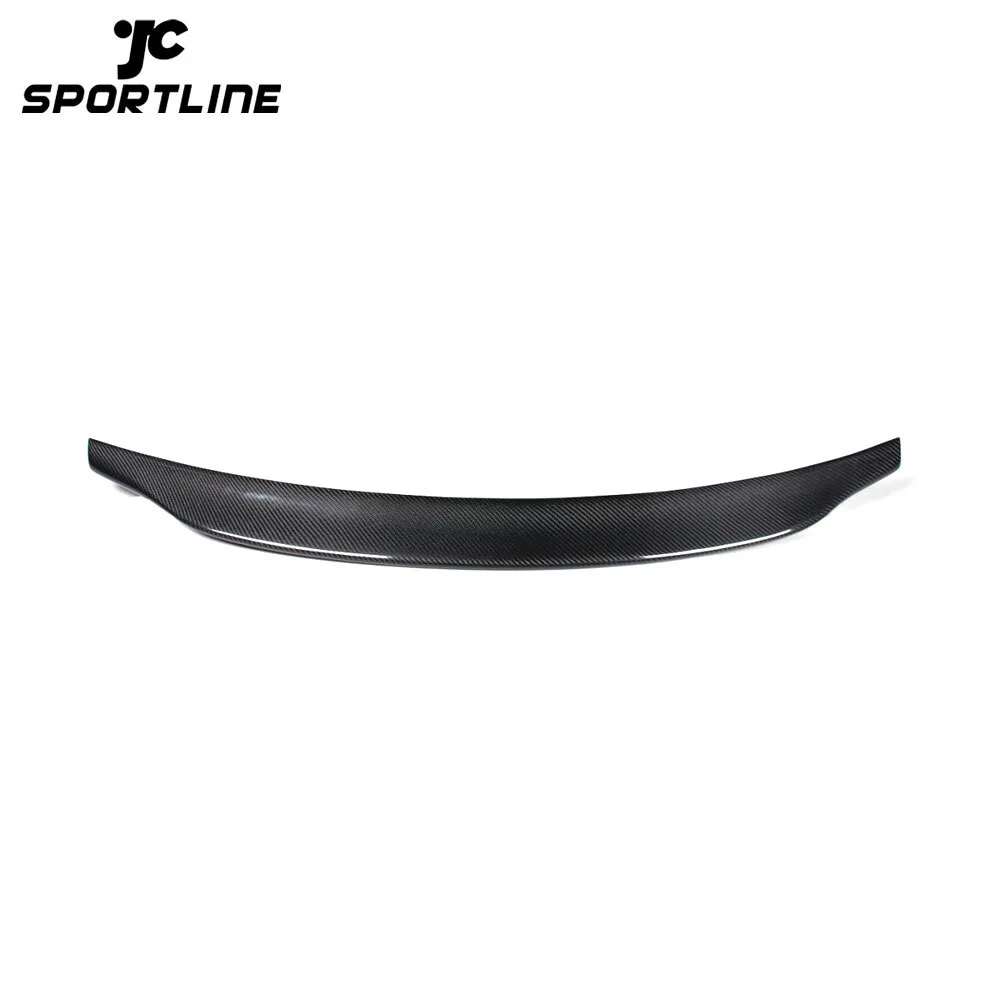 JC-ADA4B8024-11 Carbon Fiber Car Rear Trunk Wing Lip Spoiler Auto Car Boot Lip for Audi A4 B8 2009 - 2012 1