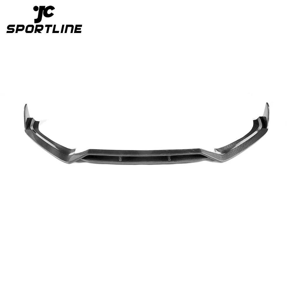 JC-HLY054 For Audi S4 A4 B9 S Line 2017 2018 2019 Front Bumper Lip Spoiler Splitters Carbon Fiber Apron Protector Cover 1
