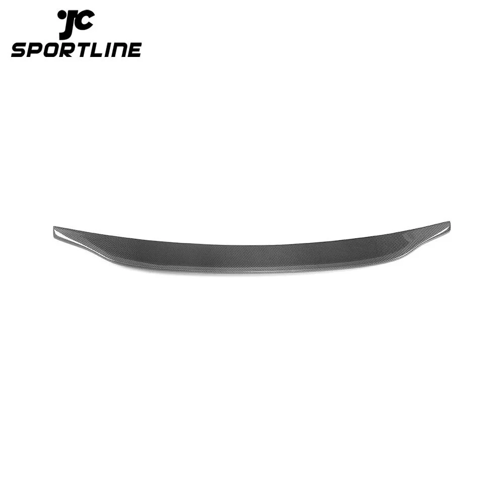 ML-XM241 Carbon Fiber Rear Trunk Spoiler Lip Window Wing for Audi A4 B8 B9 Sedan A4 B9 Sline 4-Door 2009 - 2018 1
