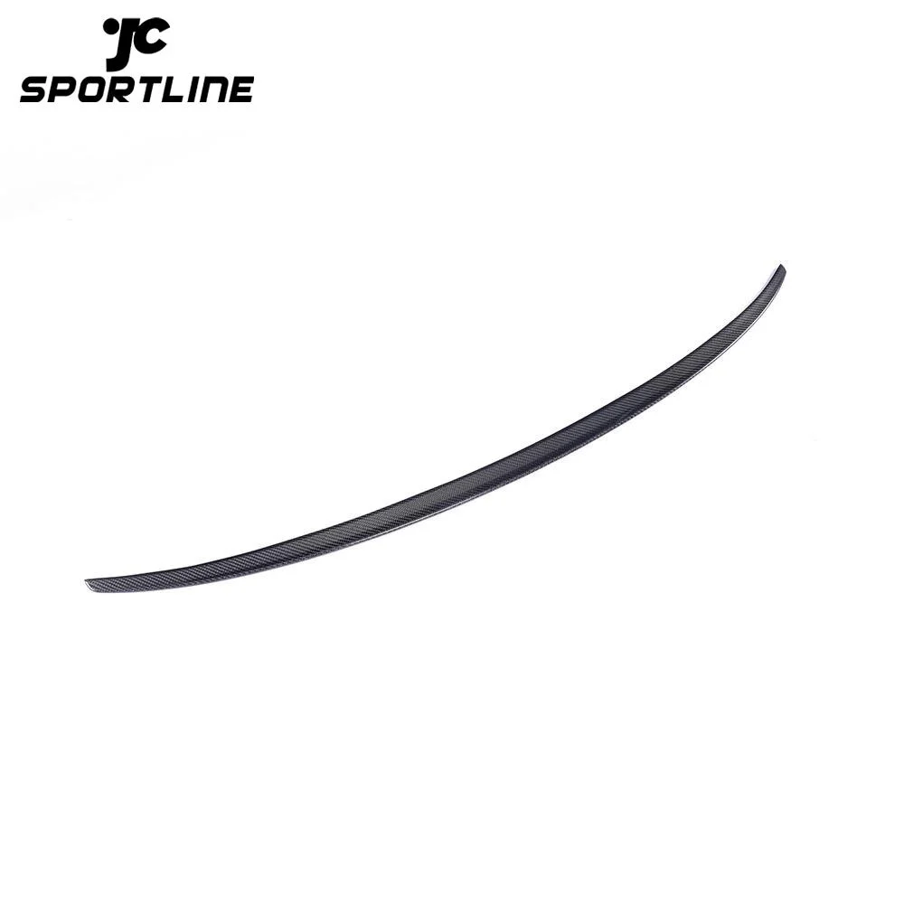 JC-XP813 Carbon Fiber Auto Car Rear Trunk Wing Boot Lip Spoiler for Audi A3 / A3 Sline / S3 Sedan 2013UP 1