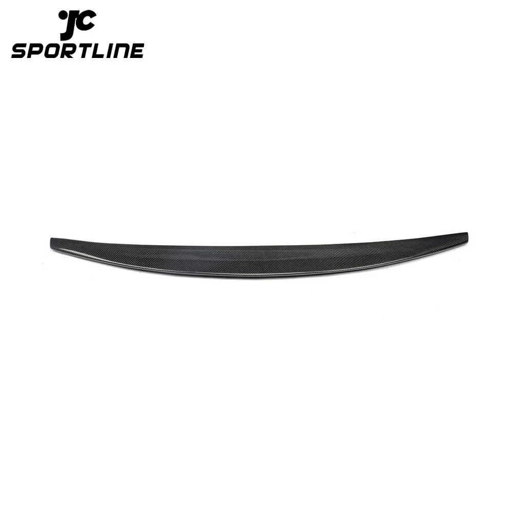JC-20130709 Car-Styling Carbon Fiber Rear Trunk Boot Spoiler Wing Lip for Audi A5 Coupe Sedan Standard 2008 - 2011 1