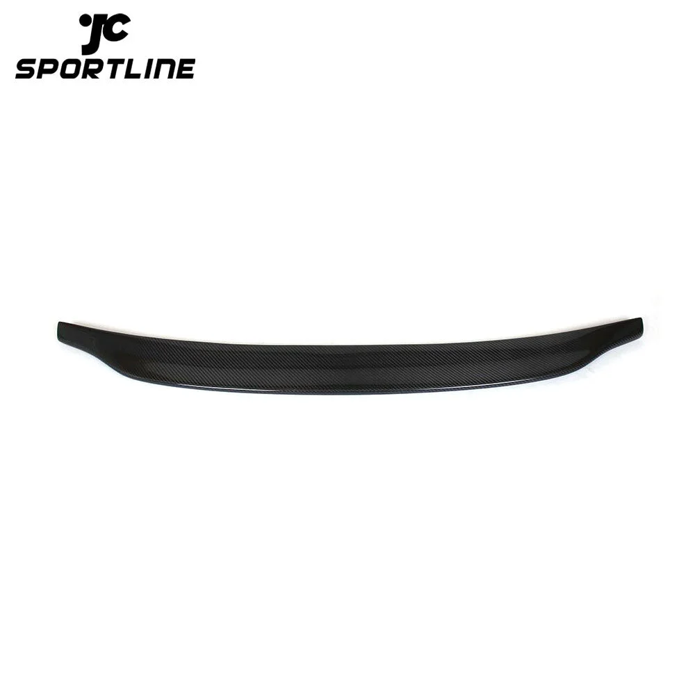 JC-20130709-1 Car Style Carbon Fiber Racing Rear Trunk Lip Spoiler Wing for Audi A5 Standard Coupe 2-Door 2008 - 2015 Boot Lip 1