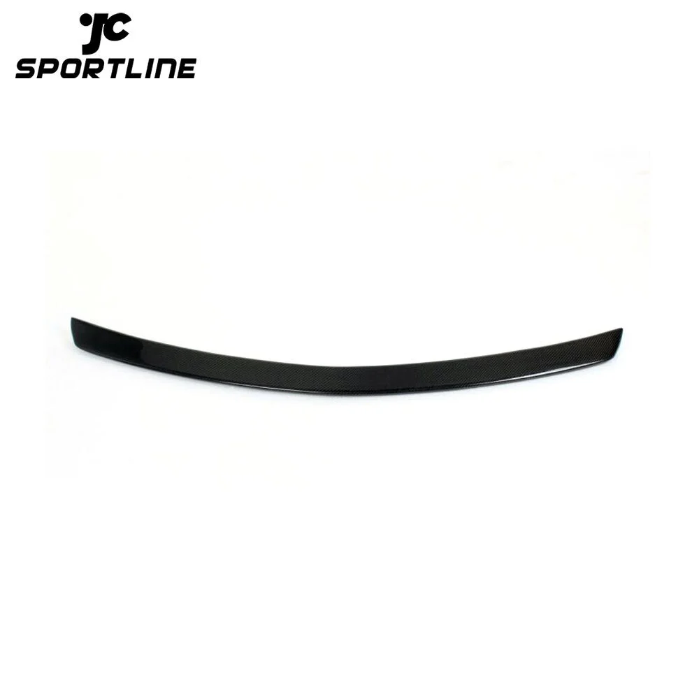 JC-BE20407 Carbon Fiber Rear Wing Lip Spoiler for Mercedes-Benz C-Calss W204 C300 C350 C230 C250 C63 AMG Sedan 2007 - 2014 1