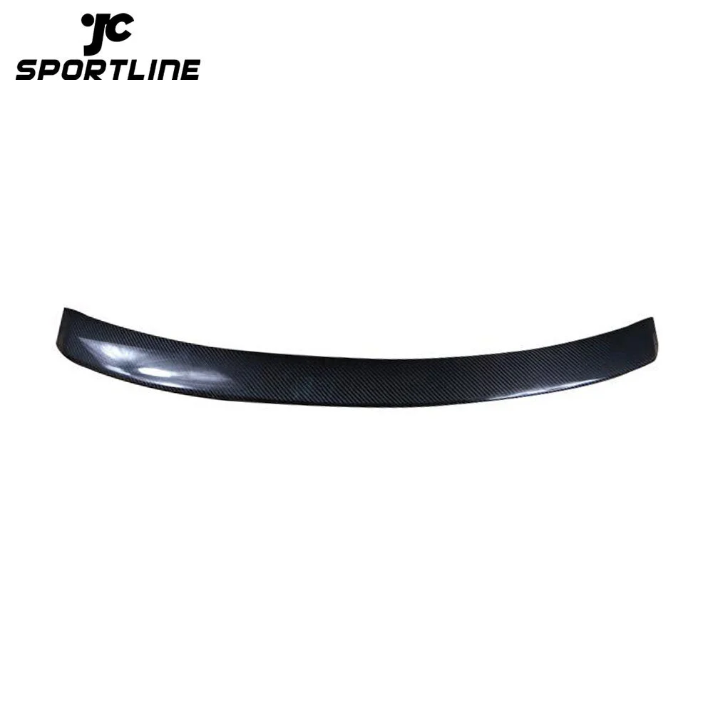JC-BE20408 Car Styling Carbon Fiber Racing Roof Spoiler Lip Wing for Mercedes Benz C-Class W204 Sedan 4-Door 2008 - 2013 1