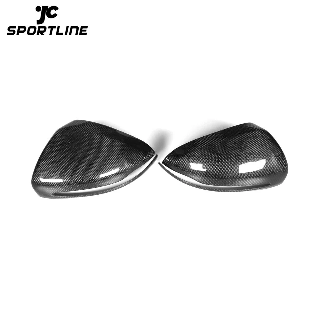 JC-XP608 Autoclave Dry Carbon Fiber W205 Side Mirror Cover for Mercedes Benz C class W205 15-17 1
