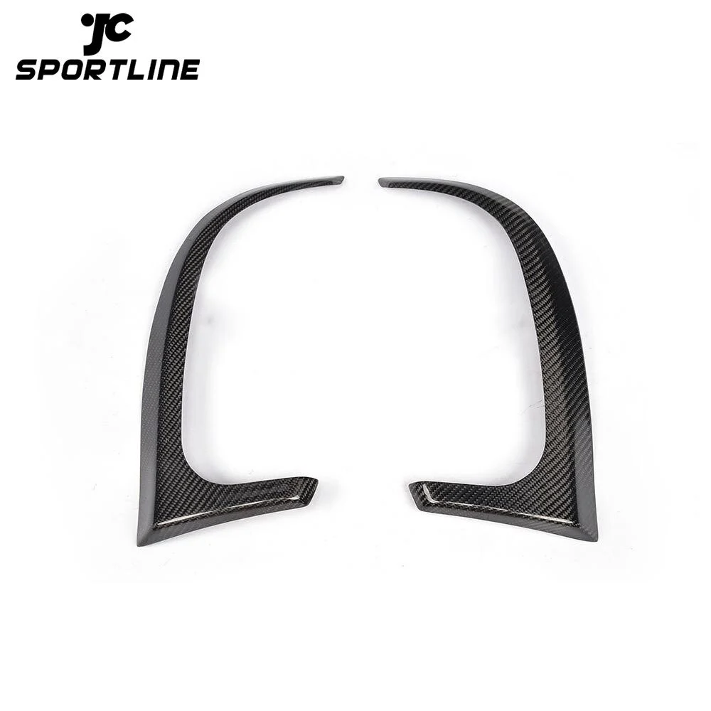 ML-XM078 Car-Styling Carbon Fiber Auto Rear Bumper Vents Exterior Trims for Benz A-class W176 A45 AMG Bumper Only 2014 2015 1