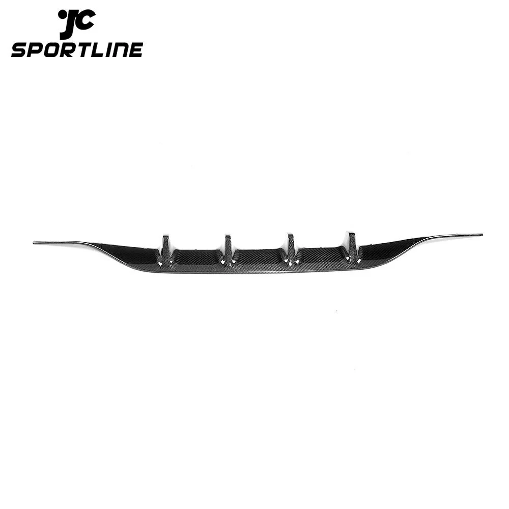 ML-XM325 Carbon Fiber Rear Bumper Guard Diffuser Lip for Mercedes-Benz C Class C205 Coupe 15-18 C43 AMG C300 Convertible Non C63 1