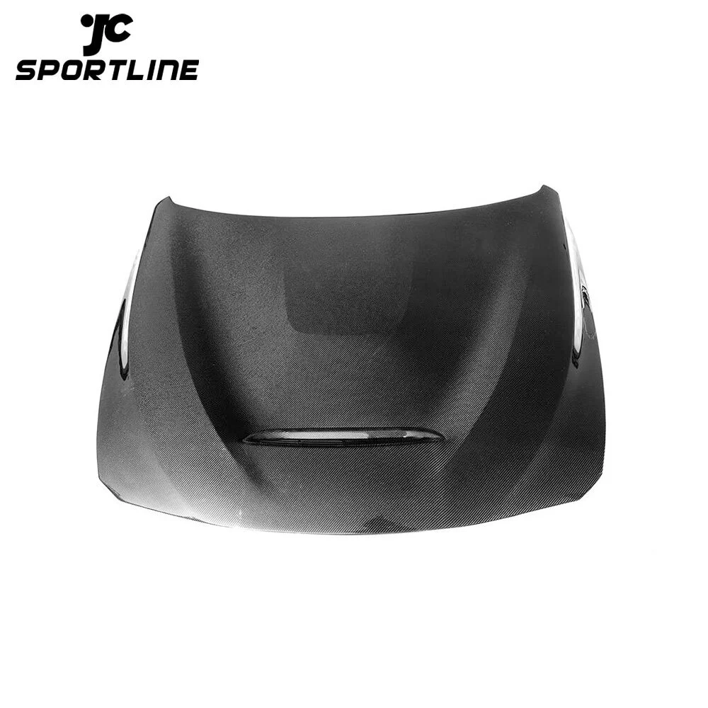 JC-HLY492 F30 F32 F82 F83 M4 Carbon Fiber Vents Hood Bonnet for BMW 4 Series 2014-2018 1