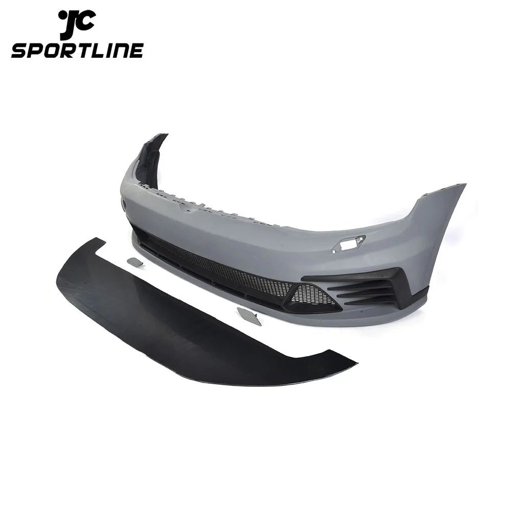 JC-HD174 PU Unpainted Auto Car Front Bumper Body kit for VW Golf MK7 Standard / GTI / R 2014 - 2017 Car Styling 1