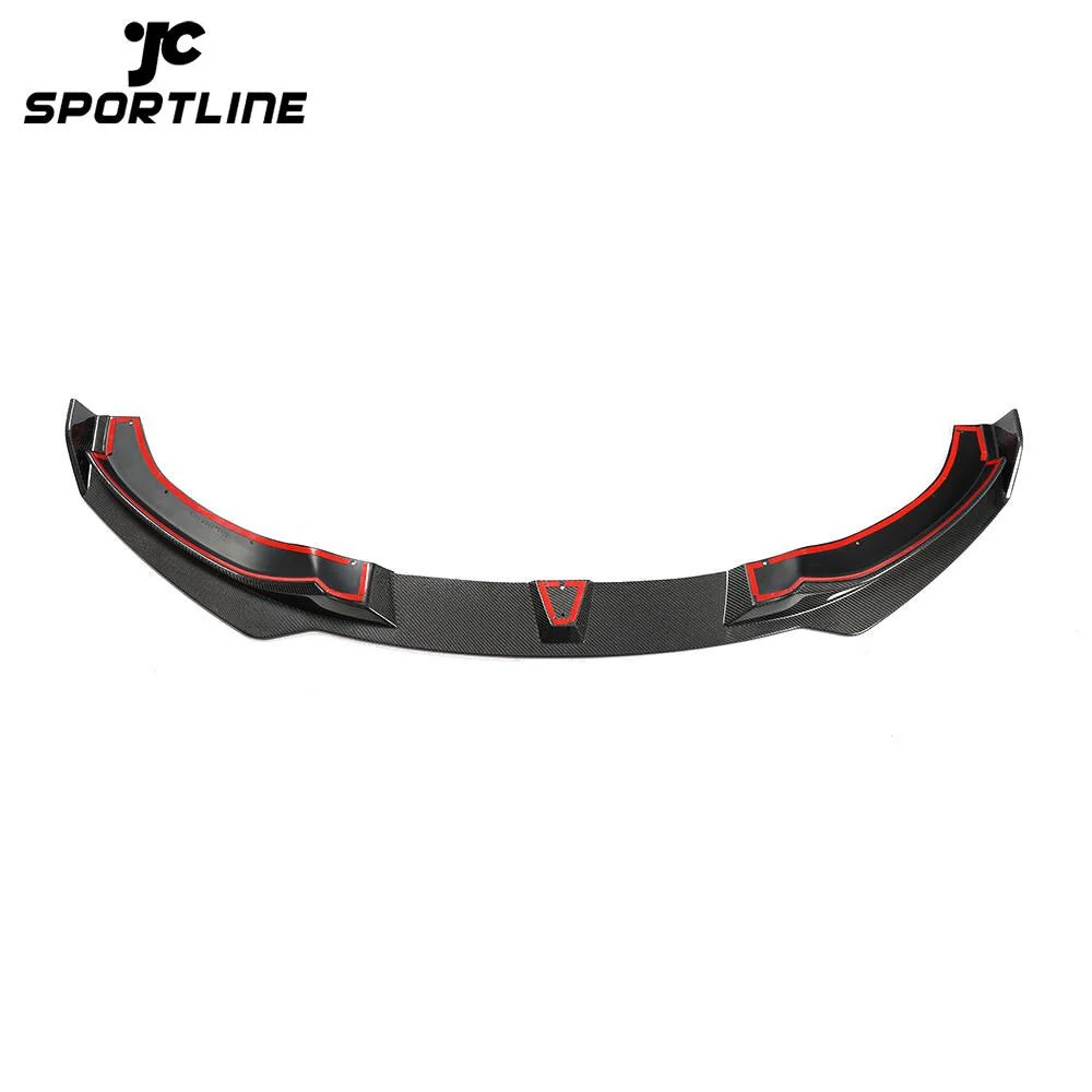 ML-YBX071 Carbon Fiber Universal Front Lip for BMW 4 Series F32 F33 F36 435i 440i M Sport 2014-2019 1