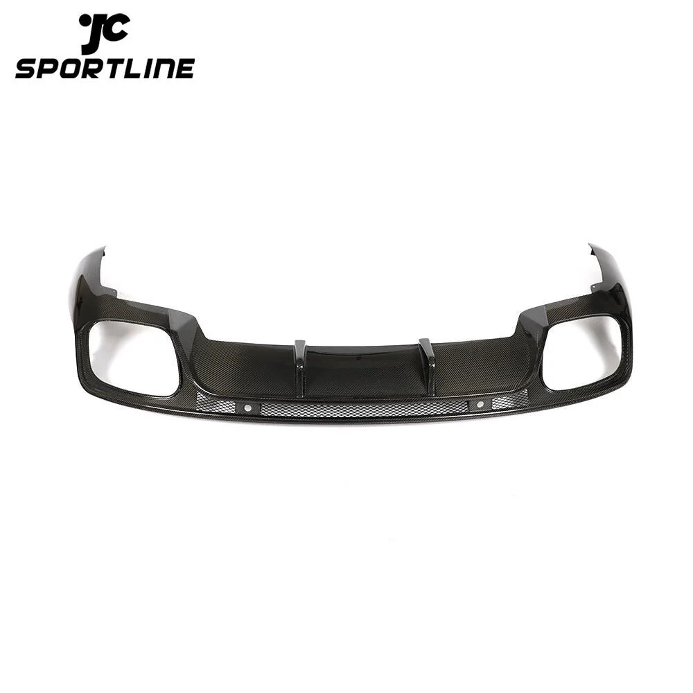 ML-XM311 Carbon Fiber Rear Diffuser Valance for Porsche Panamera 971 4S Hatchback 4-Door 2017-2019 1