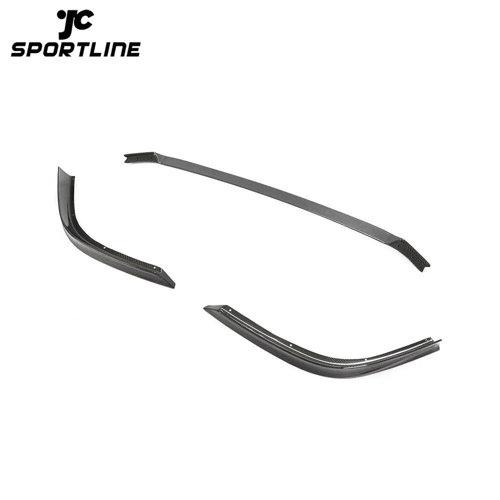 ML-YBX024 ES300h ES350 Carbon Fiber Front Lip Splitter Chin for Lexus F Sport Sedan 2018 2019 1