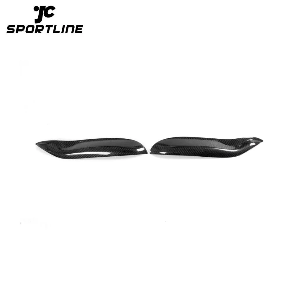 JC-YI170 Car accessories front lamp carbon fiber eyebrow for Mercedes Benz Smart headlamp eyelid 1