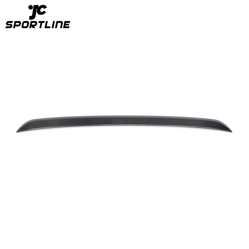 ML-XM158 E-Class W213 Carbon fiber Car Roof Spoiler for Mercedes E200 E350 E63 AMG Sedan 4-Door 16-17 1