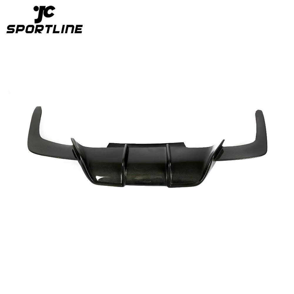 JC-HLY310 Carbon Fiber M6 Rear Bumper Lip for BMW F06 F12 F13 M6 Gran Coupe 13-16 V Style 1